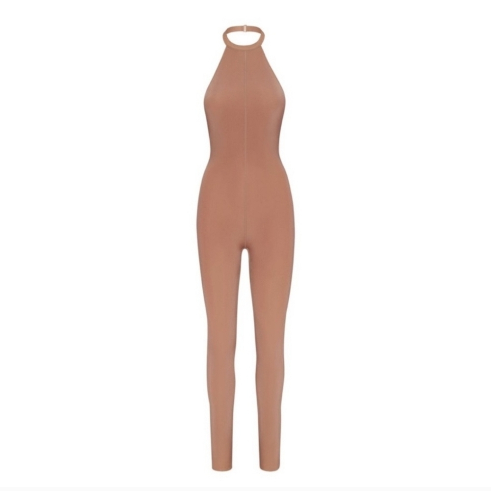 SKIMS Halter Neck Catsuit/Sienna/ 3X/ NWT - Picture 1 of 16